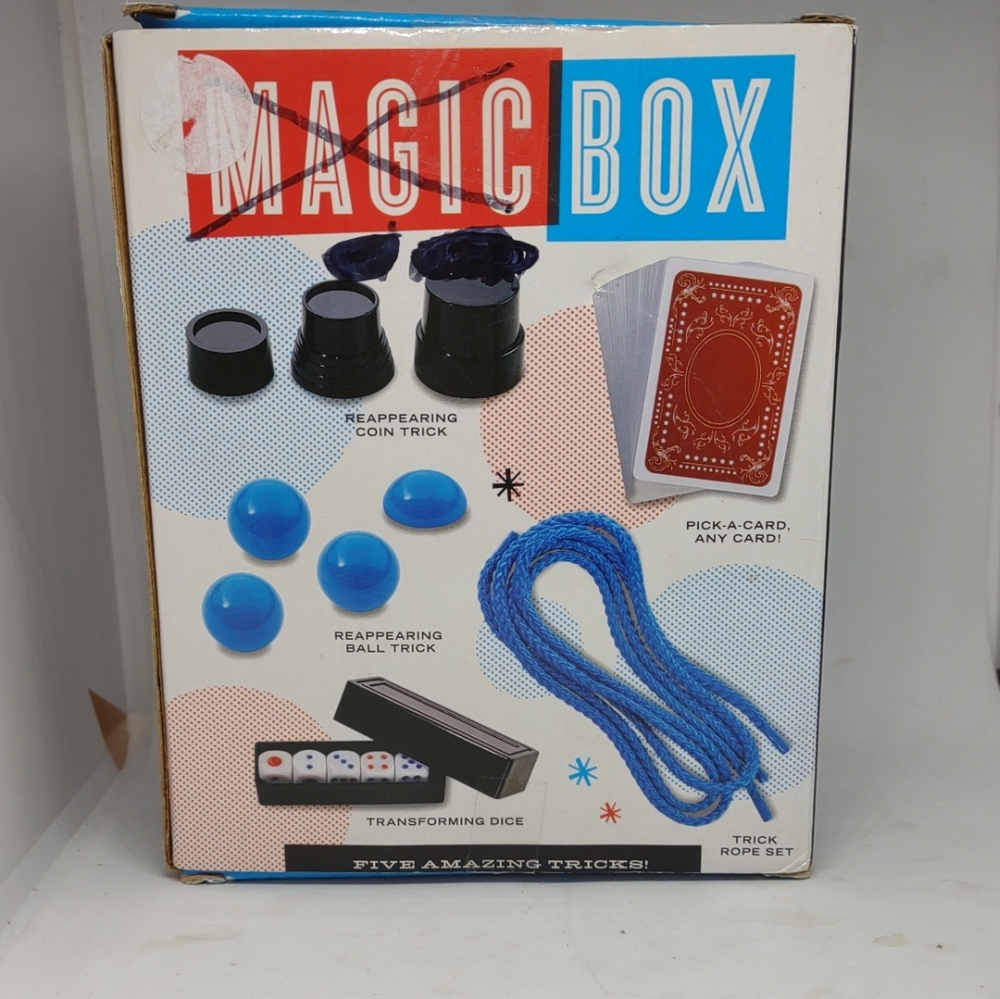 Magic Box 4 Amazing Tricks Set New Items In Box - No Rope - Picture 2 of 4